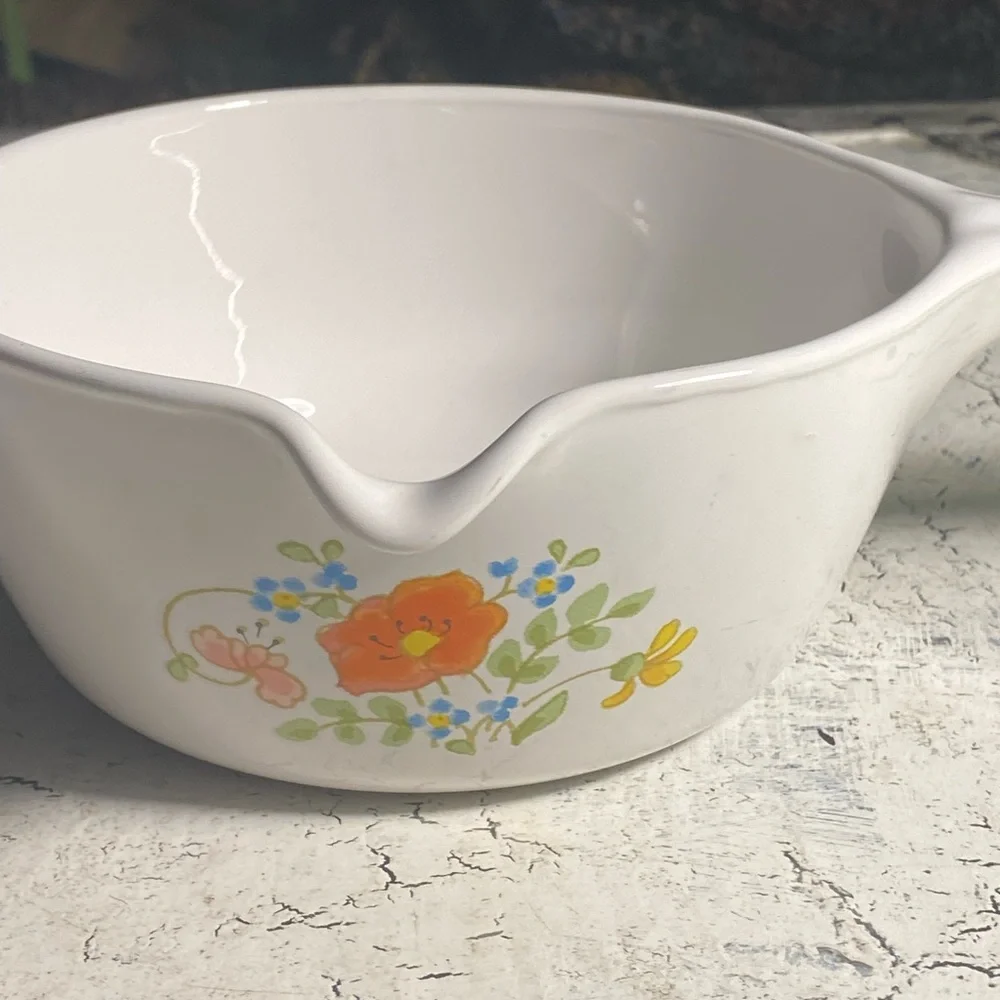 Corning Ware Wildflower 2.5 Cup P-89-B Sauce Pan